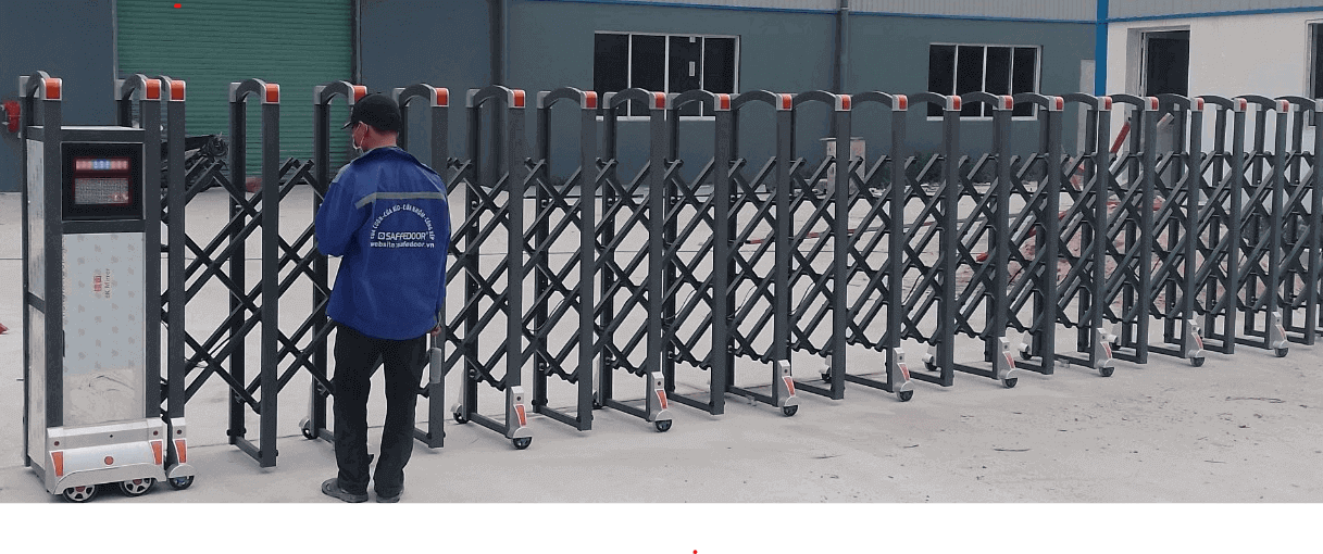 cong-xep-tu-dong-hop-kim-nhom-nhap-khau cửa cổng xếp tự động hợp kim nhôm nhập khẩu