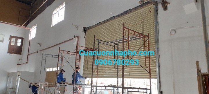 Sửa cửa cuốn ở kcn Nhơn Trạch Thi công sửa cửa cuốn