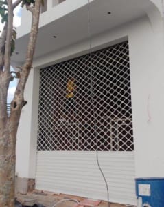 Công ty lắp đặt cửa cuốn mắc võng sơn tĩnh điện