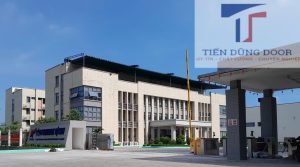 Cửa cổng xếp tại Nhơn Trạch Đồng Nai. 仁泽工业园区 折叠门