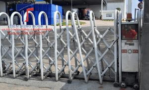 Khảo sát và sửa chữa cửa cổng xếp ở KCN Nhơn Trach Đồng Nai