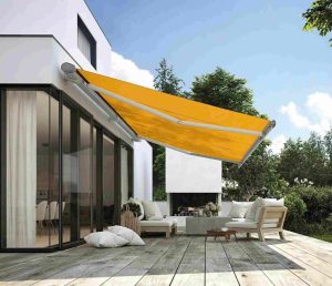 Lắp đặt mái hiên tự động tại Tp. HCM