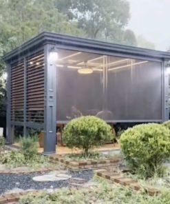 Nhà mái xếp hộp kim nhôm nhập khẩu