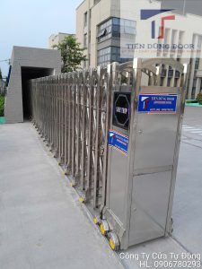 Công ty cửa cổng xếp rào tự động tại Cần Giờ