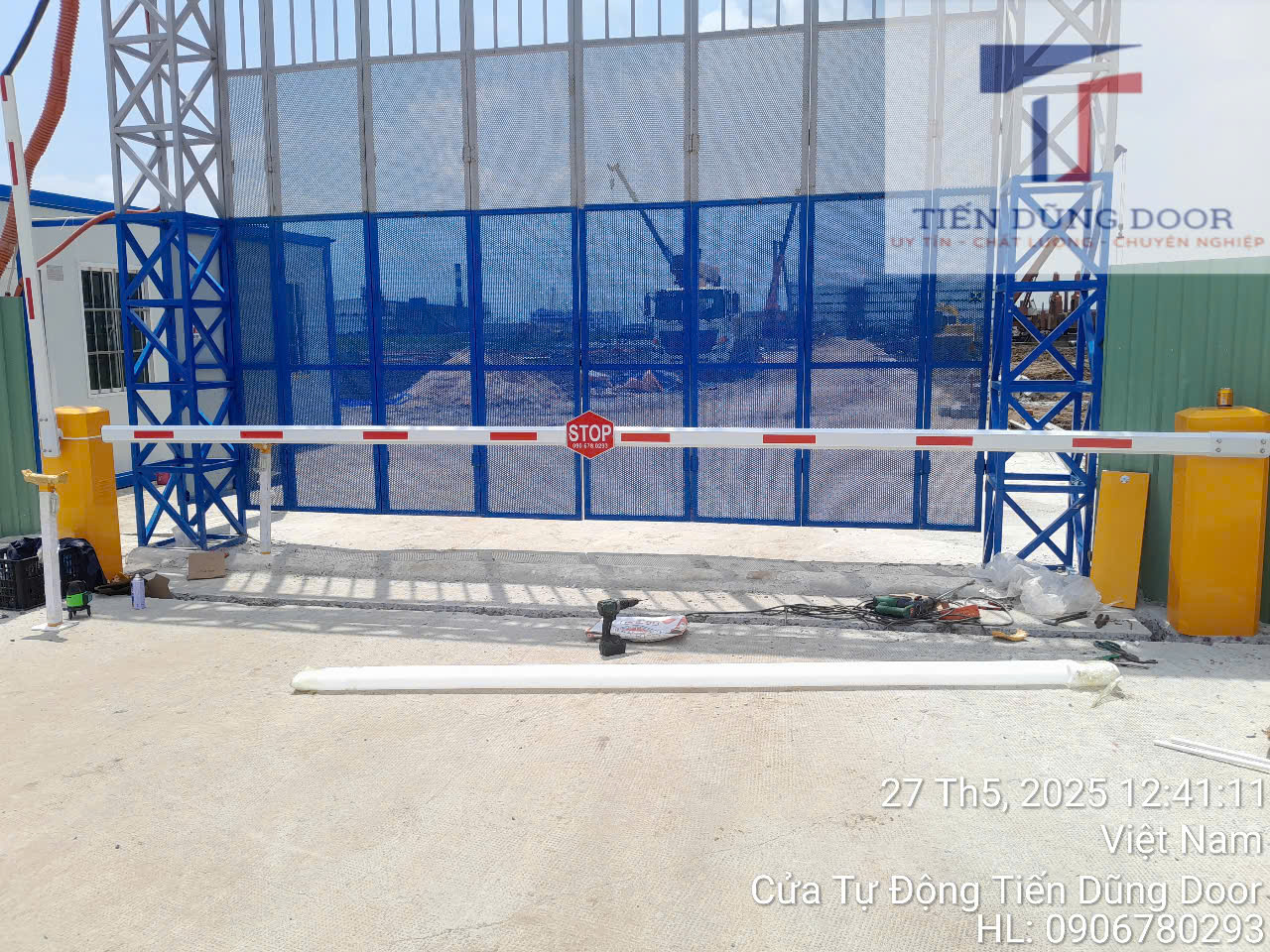 Lắp đặt Barie rào chắn tại Vũng Tàu